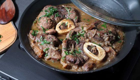 Gustoso ossobuco alla milanese