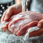 Ossibuchi puliti e tagliati.