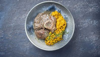 ossobuco e risotto