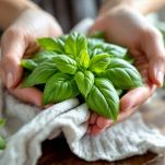 foglie di basilico