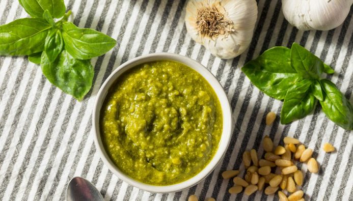 Pesto alla genovese fatto in casa