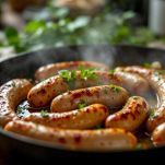 Salsiccia e patate in padella