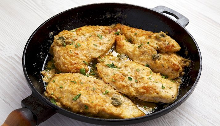 Scaloppine di pollo al limone