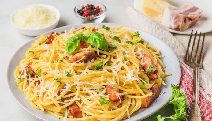 spghetti guanciale