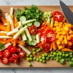 La preparazione delle verdure