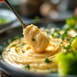 L'unione delle verdure con la pastella