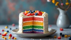 Torta arcobaleno