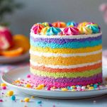 Torta arcobaleno