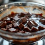 Cioccolato fondente per la torta