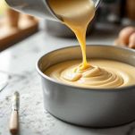 L'impasto nella tortiera