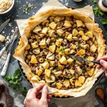 Torta salata ai carciofi