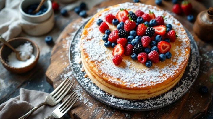 Torta con yogurt greco