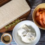 tronchetto di natale salato