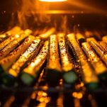 Zucchine impanate al forno