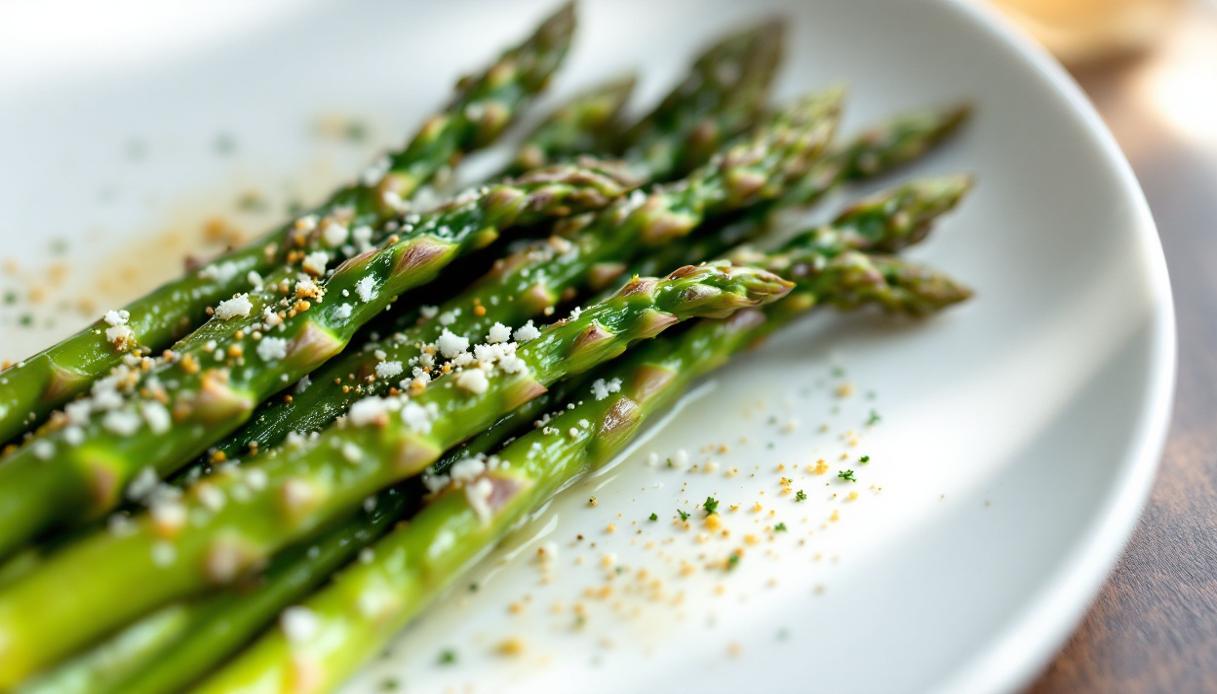 Asparagi al vapore