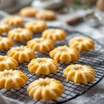 canestrelli spolverati con zucchero a velo