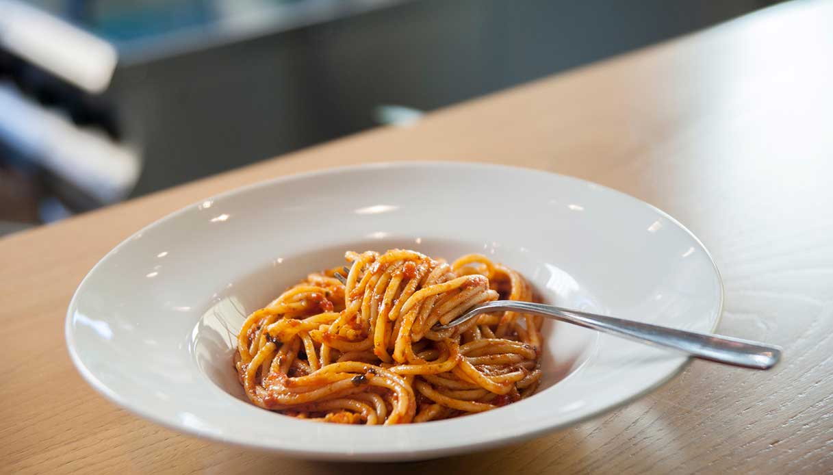 Spaghetti alla chitarra con tartufo - Pane Zucchero : Pane Zucchero