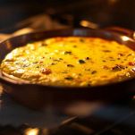 cottura della frittata al forno