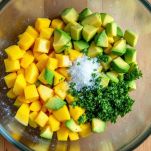 Mango e avocado assieme