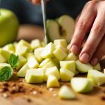 Preparazione delle mele