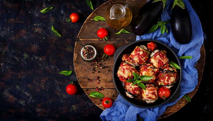 Involtini di melanzane al forno alla siciliana