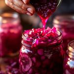 Il trasferimento nei barattoli