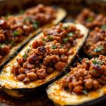 Farcitura delle melanzane