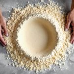 semola di grano duro sul tavolo