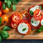 Pomodoro e mozzarella