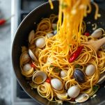 Condimento pasta con le vongole