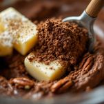 preparazione della torta di noci
