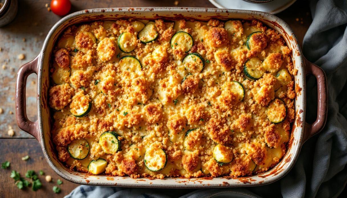 Sformato di zucchine al forno