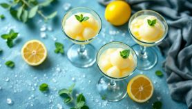 Sorbetto al limone con il Bimby