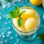 Sorbetto al limone con il Bimby