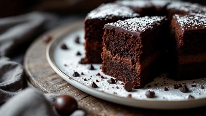 Torta al cioccolato vegana
