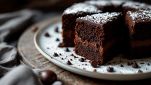 Torta al cioccolato vegana