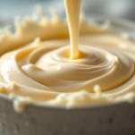 Latte per il composto della torta