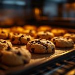 La cottura dei biscotti