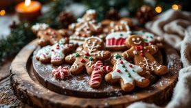 Biscotti zenzero ginger bread decorati