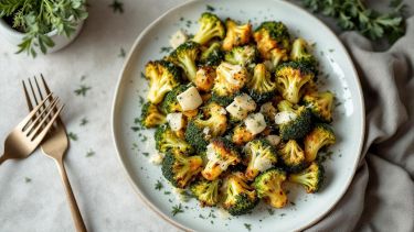 Broccoli al forno dorati e gratinati