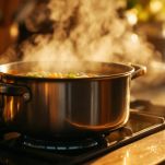 Brodo vegetale fatto in casa