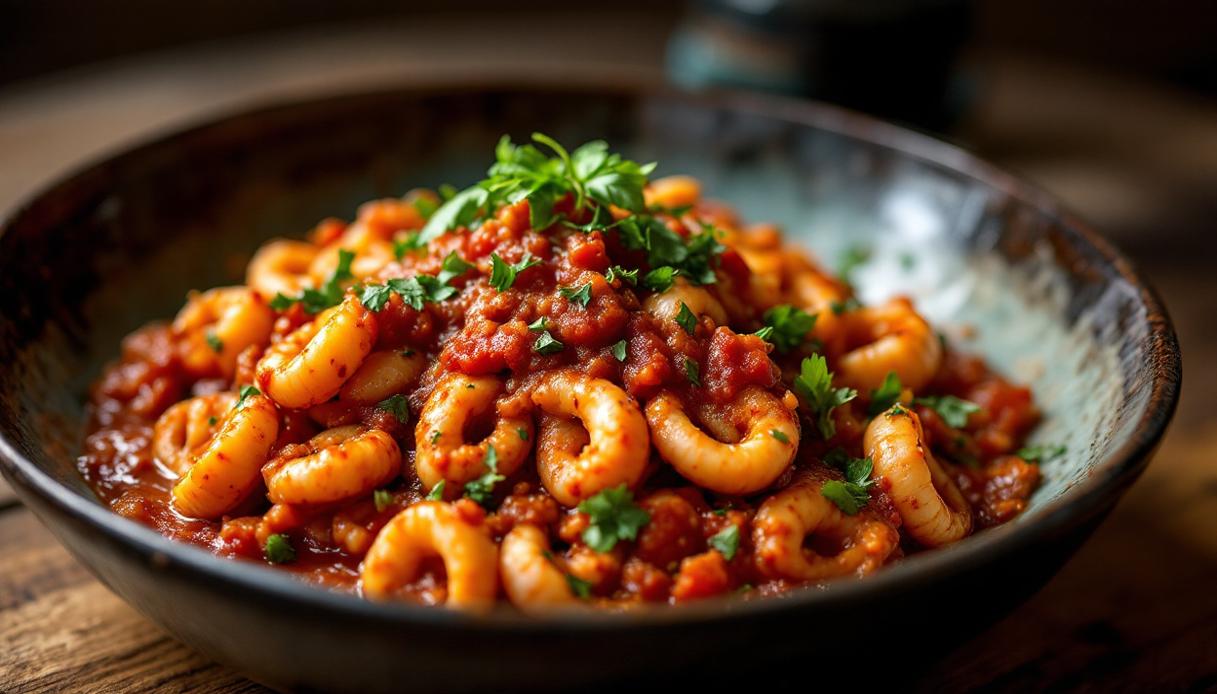 Calamari al sugo