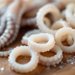 La pulitura dei calamari