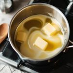 Burro per la cheesecake alla Nutella