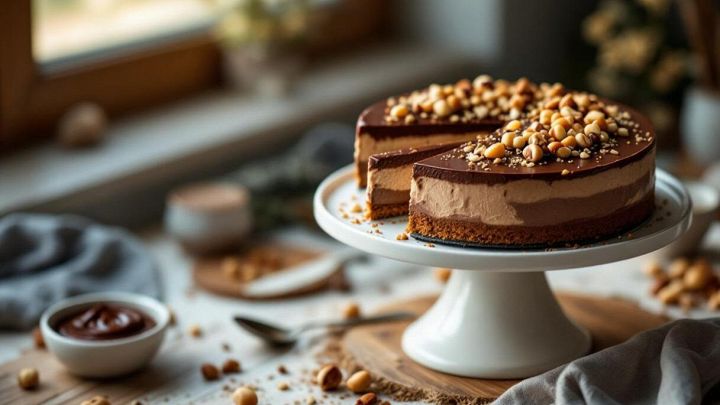 Cheesecake alla Nutella