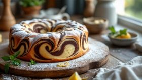 ciambella bicolore