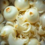 La preparazione delle cipolle