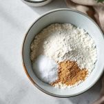 Farina, zucchero e sale