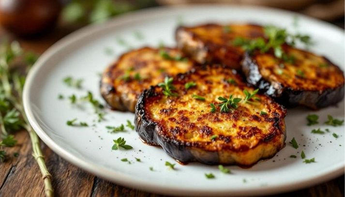 Cotolette di melanzane al forno