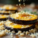 Panatura delle melanzane